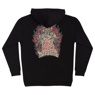 Santa Cruz Skateboards Hoody Knox Razor Pit Pullover Black