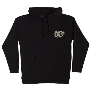 Santa Cruz Skateboards Hoody Knox Razor Pit Pullover Black