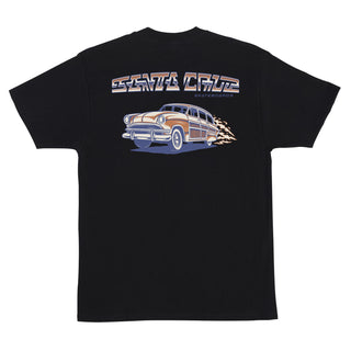 Santa Cruz Skateboards Shirt Model SC Black