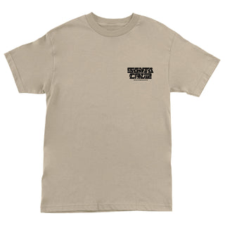 Santa Cruz Skateboards Shirt Model SC Sand