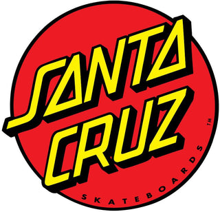Santa Cruz Sticker Dot Red 6"