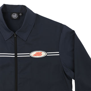 Santa Cruz Skateboards Coat Speed Club Racing Mechanic Navy