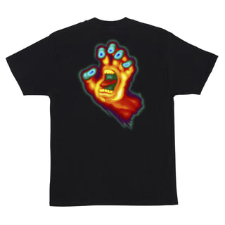 Santa Cruz Skateboards Shirt Thermal Hand Black