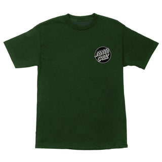 Santa Cruz Skateboards Shirt Thermal Hand Forest Green