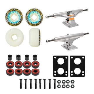Slime Balls Old School Kit 57mm Saucers, Independent 169 Trucks