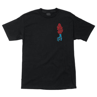 Santa Cruz Skateboards Shirt Screaming Hand Scream Black