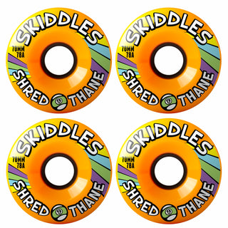 Sector 9 Wheels SKIDDLES 78A ORANGE 70MM