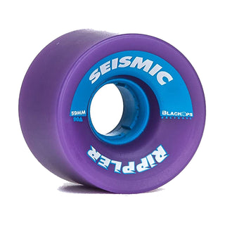 Seismic Wheels Rippler Translucent Purple 59mm x 43mm 90A