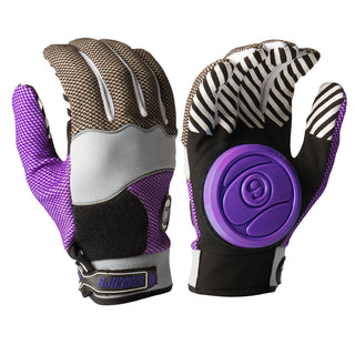 SECTOR 9 Longboard SLIDE GLOVES niner APEX Purple SIZE L/XL