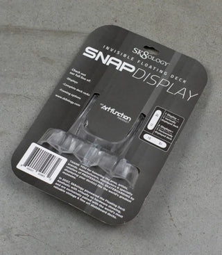 Sk8ology Snap Skateboard Deck Hanger Clear Hanging Display Mount