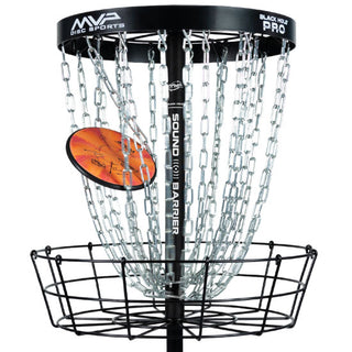 MVP Disc Golf Black Hole Sound Barrier Basket Chains Noise Damper