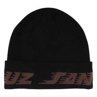 Santa Cruz Skateboards Beanie Speed Freaks Long Shoreman Black