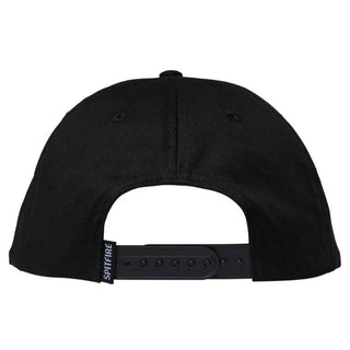 Spitfire Wheels Hat Classic 87 Swirl Patch Snapback Black/Orange