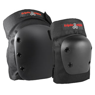 Triple 8 Pad Set Street 2-Pack Black Large