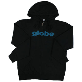 Globe Shoes Hoody Branded Zip Black