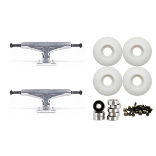 Tensor 8.25" Skateboard Trucks 52mm Wheels and Bearings Combo Package