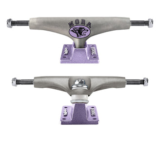 Thunder Skateboard Trucks Nora Pro Edition Campus Raw/Lavender 147 (8.0") Pair