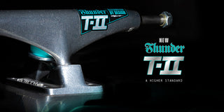 Thunder Skateboard Trucks T-II Polished 149 (8.5") Silver
