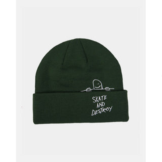 Thrasher Magazine Beanie Gonz Sad Fold Forest Green