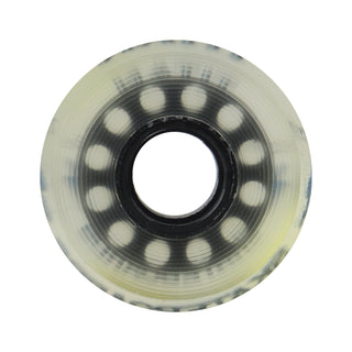 Longboard Wheels 65mm 78A White Rearset "Titan Skateboards" Graphic