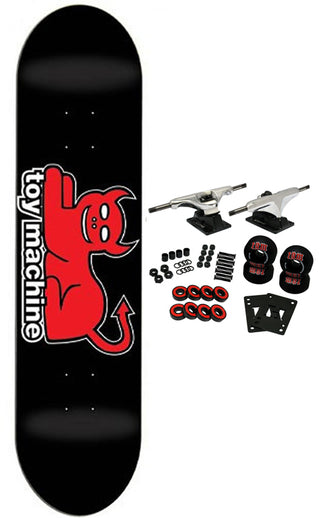 Toy Machine Complete Devil Cat Black 8.38" x 32.25"