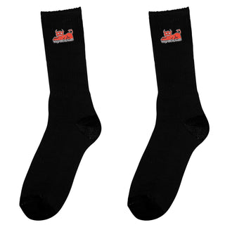Toy Machine Socks Devil Cat Black