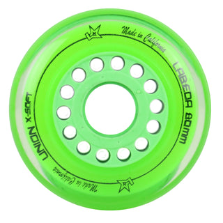 Labeda Roller Hockey Wheels - Union 80mm 76A Green (Single)