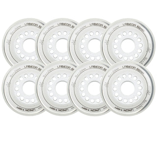 Labeda Roller Hockey Wheels - Union 80mm 76A White (8-Pack)