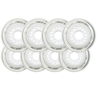 Labeda Roller Hockey Wheels - Union 76/80 HiLo 76A White (8-Pack)