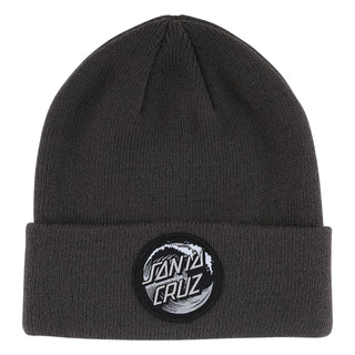 Santa Cruz Skateboards Beanie Wave Dot Charcoal Tonal