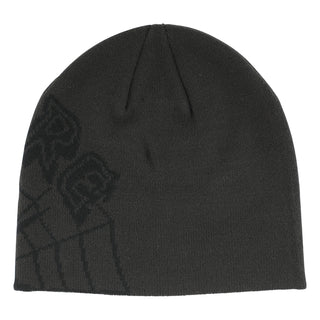 Creature Skateboards Beanie Web Skull Cap Charcoal