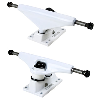 Core Trucks 5.25 (8.0") Dipped White / White Base