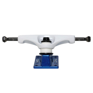 Core Hollow Trucks 5.0 (7.75") White With Blue Base (Hollow Kingpin)