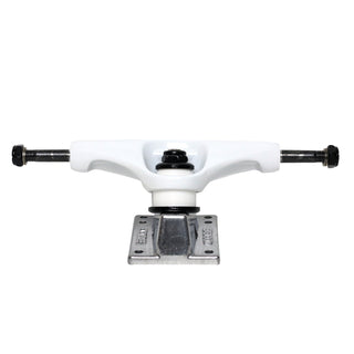 Core Hollow Trucks 5.0 (7.75") White With Silver Base (Hollow Kingpin)