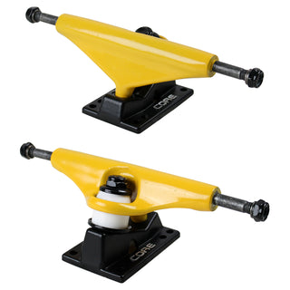 Core Trucks 5.25 (8.0") Dipped Yellow / Black Base